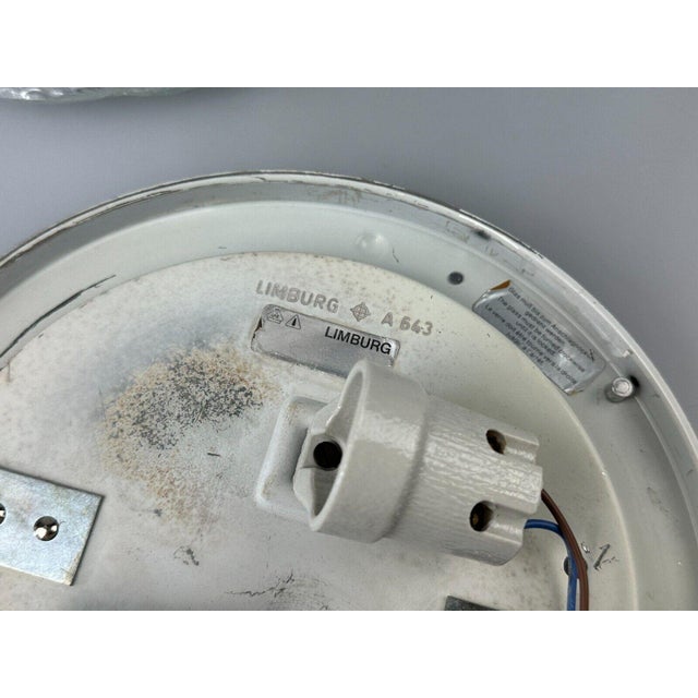 60s 70s ceiling lamp Glashütte Limburg Germany Plafoniere Space Age Object: ceiling lamp Manufacturer: Glashütte Limburg...