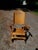 Vintage Mid Century Maple Folding Rocking Chair Rocker Clement MFG Canada For Sale - Image 15 of 18