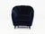 Mod. Shell Chairs in Deep Blue Velvet by Gio Ponti for Case E Giardini, Italy, 1950, Set of 2 For Sale - Image 6 of 16