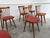 Chairs with Colorful Seats from Baumann, 1960s, Set of 8 For Sale - Image 6 of 9