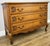 Vintage French Louis Style Oak Chest of 3 Drawers For Sale - Image 3 of 12