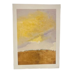1980's, Contemporary Abstract Watercolor Painting by John Kokkinos