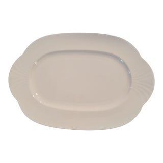 1980s Villeroy & Boch "Arco Weiss" 13.5-Inch Platter For Sale