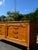 Campaign Vintage Thomasville Campaign-Style Dresser | Six-Drawer Walnut Chest For Sale - Image 3 of 9