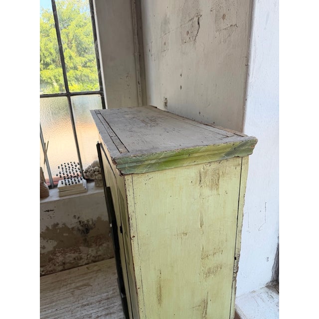 Alsatian Polychrome Wardrobe, 1800 For Sale - Image 11 of 18