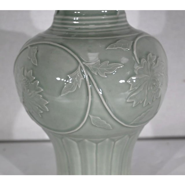 Chinese Celadon Vase, 1900s For Sale - Image 12 of 18