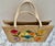 Vintage Midcentury Hawaiian Souvenir Basket Tote Bag For Sale - Image 4 of 8