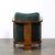 Pair of Art Deco Walnut Armchairs in Eucalyptus Mohair Velvet W/ Nickel Sabots For Sale - Image 12 of 18