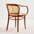 Beech and Rattan Armchair, 1970s For Sale - Image 3 of 18