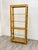 Tan Vintage Burl Wood Book Shelf For Sale - Image 8 of 9