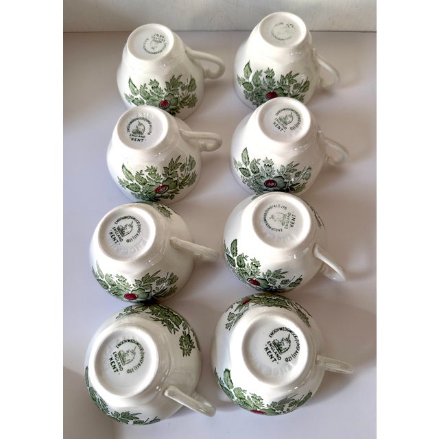 1960s Mid-Century Modern Enoch Wedgwood Tunstall Kent Dinnerware Set- 40 Pieces For Sale - Image 9 of 12
