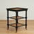 Pair of Vintage British Colonial Style Faux Bamboo Three Tiered Caned Stands For Sale - Image 12 of 17