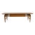 Mid Century Lane Esteem Cane Front Walnut Coffee Table For Sale