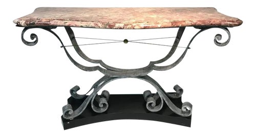 Art Deco Console Table in the Manner of Raymond Subes