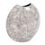 Round Gray Marbled Iron Disc Vase- Large For Sale In Chicago - Image 6 of 10