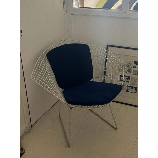 1970s Diamond Armchairs by Harry Bertoia for Knoll, 1970s, Set of 4 For Sale - Image 5 of 7