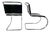 MR10 Chairs by Ludwig Mies Van Der Rohe for Knoll International, 1970s, Set of 2 For Sale