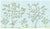 Lemon Tree Light Blue Wallpaper Mural - 5 Panels For Sale