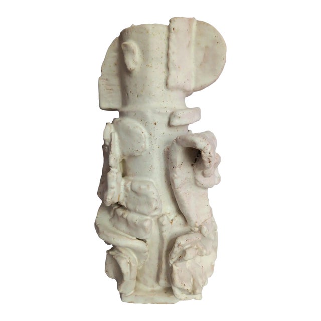 13.2" Sculptural Ceramic Vase 'Las Meninas' # 1 For Sale