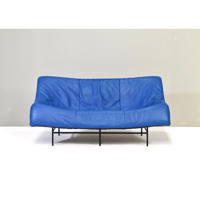 1980s Butterfly Sofa in Leather by Gerard Van Den Berg for Montis, Netherlands, 1980s For Sale - Image 5 of 18