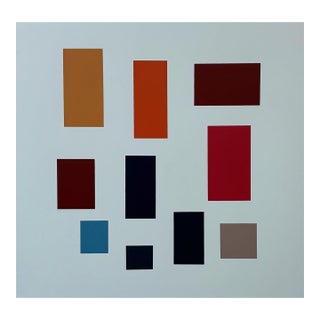 Contemporary Abstract Acrylic on Birch Panel "Ensemble" by Tom McGlynn For Sale