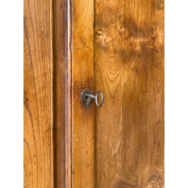 Tan Antique Late 19th Century French Elm Cupboard For Sale - Image 8 of 13