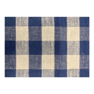Plum Textiles Wales Check Marine Linen For Sale