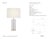 AERIN by Visual Comfort Signature Lineham 16" Cordless Accent Lamp in Crystal and Polished Nickel with Linen Shade...