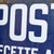 Antique French Enamel Post Office Metal Sign, 1950s For Sale - Image 4 of 9
