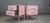 Pink Murano Glass and Brass Bedside Tables from Justfurnituress SRL, Set of 2 For Sale - Image 10 of 18