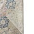Turkish Antique Turkish Sivas Rug 6x9 | Ivory, Faded Blue & Dusty Rose Floral Design For Sale - Image 3 of 4