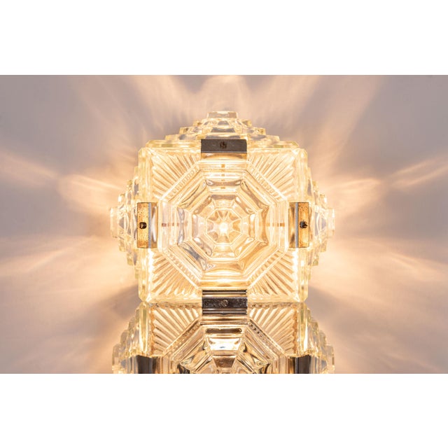 Vintage Wall Lamps from Kamenický Šenov, 1970s, Set of 6 For Sale - Image 9 of 18