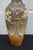 Antique Japanese Satsuma Style Moriage Porcelain Vase Hand Painted Blossoms For Sale - Image 12 of 14