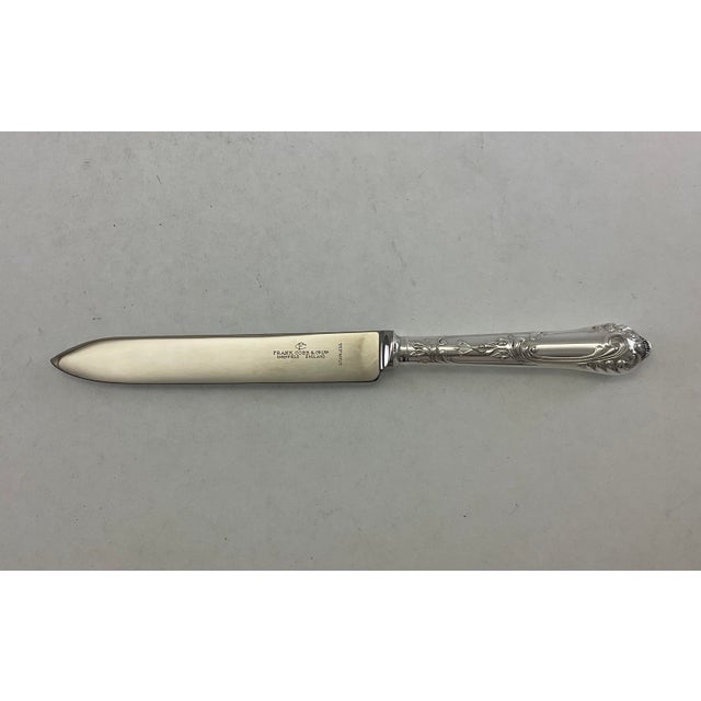 1980s Silver Bridal Cake Knife., La Regence For Sale In New York - Image 6 of 11