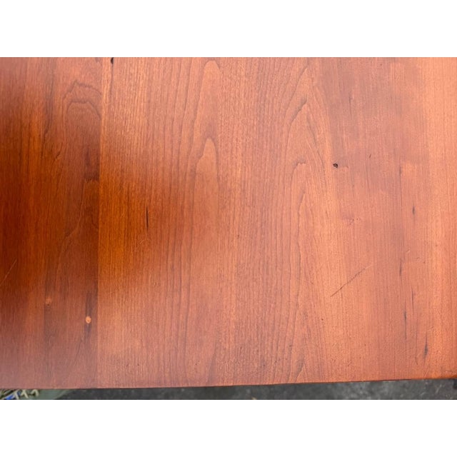 Late 20th Century Pair of Ethan Allen Shaker Style Side Tables or Nightstands For Sale - Image 9 of 16