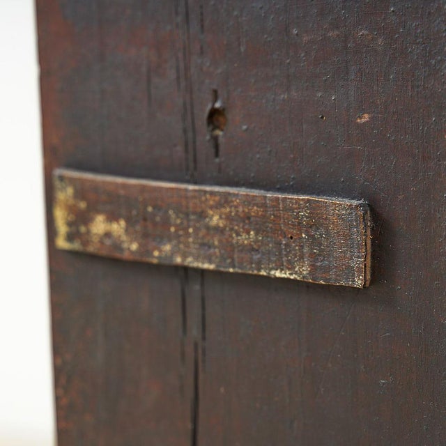 Wardrobe in Dark Wood, 1600s For Sale - Image 13 of 14