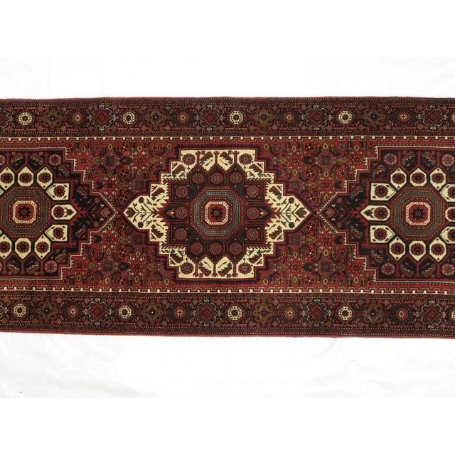 Persian 1990s Persian Bijar Runner For Sale - Image 3 of 9