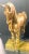 Vintage Reticulated Golden Wooden Horse For Sale In West Palm - Image 6 of 13