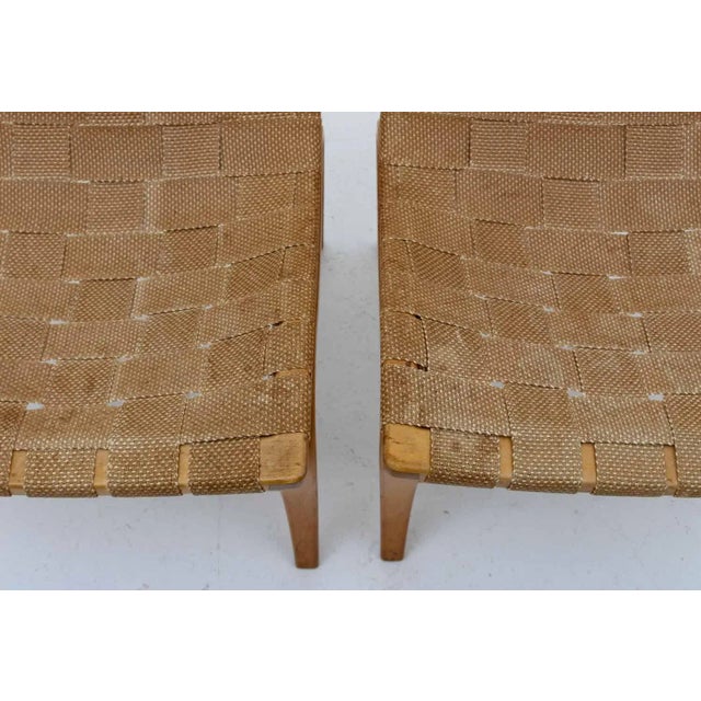 1940s Set of Scandinavian Eva Easy Chairs by Bruno Mathsson for Firma Karl Mathsson, 1944 For Sale - Image 5 of 12