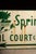 1960s Vintage SpringHill Mobil Court SSP Roadside Sign For Sale - Image 5 of 11