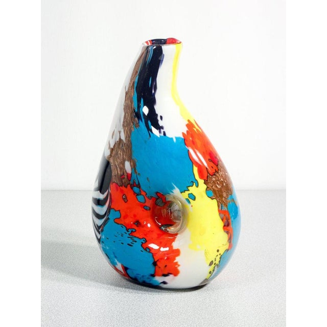 Oriente Vase by Dino Martens for A. Toso., 1950s For Sale - Image 10 of 17