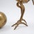 Metal Brass Ostrich Sculpture with Egg, 1970s For Sale - Image 7 of 14
