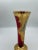 Late 19th Century Moser Style Cranberry Glass Vase With Gilt and Applied Floral Decoration For Sale - Image 11 of 11