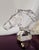 Glass Baccarat Crystal Horse's Head Paperweight/Figurine For Sale - Image 7 of 9