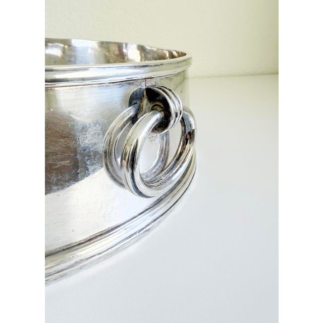 American Ralph Lauren Silver-Plate Jardinière Centerpiece Vessel, Late 20th Century For Sale - Image 3 of 16