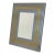 Italian 1970's Steel and Brass Picture Frame For Sale