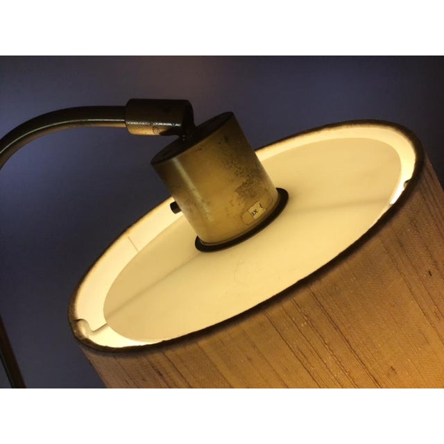 Scandinavian Modern Model 5737 Floor Lamp in Brass and Leather by Einar Bäckström, 1950s For Sale - Image 9 of 18