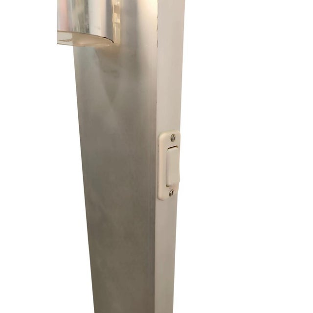 Metal 6-Light Floor Lamp with Marble Base from Targetti, 1970 For Sale - Image 7 of 13