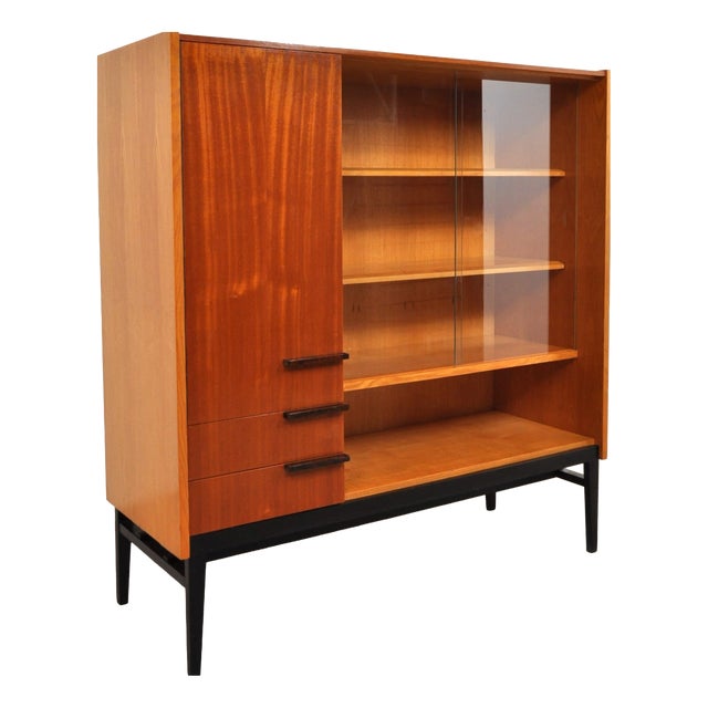 Mid-Century Modern Display Cabinet by Frantisek Mezulanik for Up Zavody, 1960s For Sale