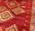Tribal Tribal Turkish Konya Rug With Diamond Design in Beautiful Royal Red Background For Sale - Image 3 of 13